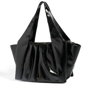 House of Want H.O.W. WE CHILL TOTE glossy black